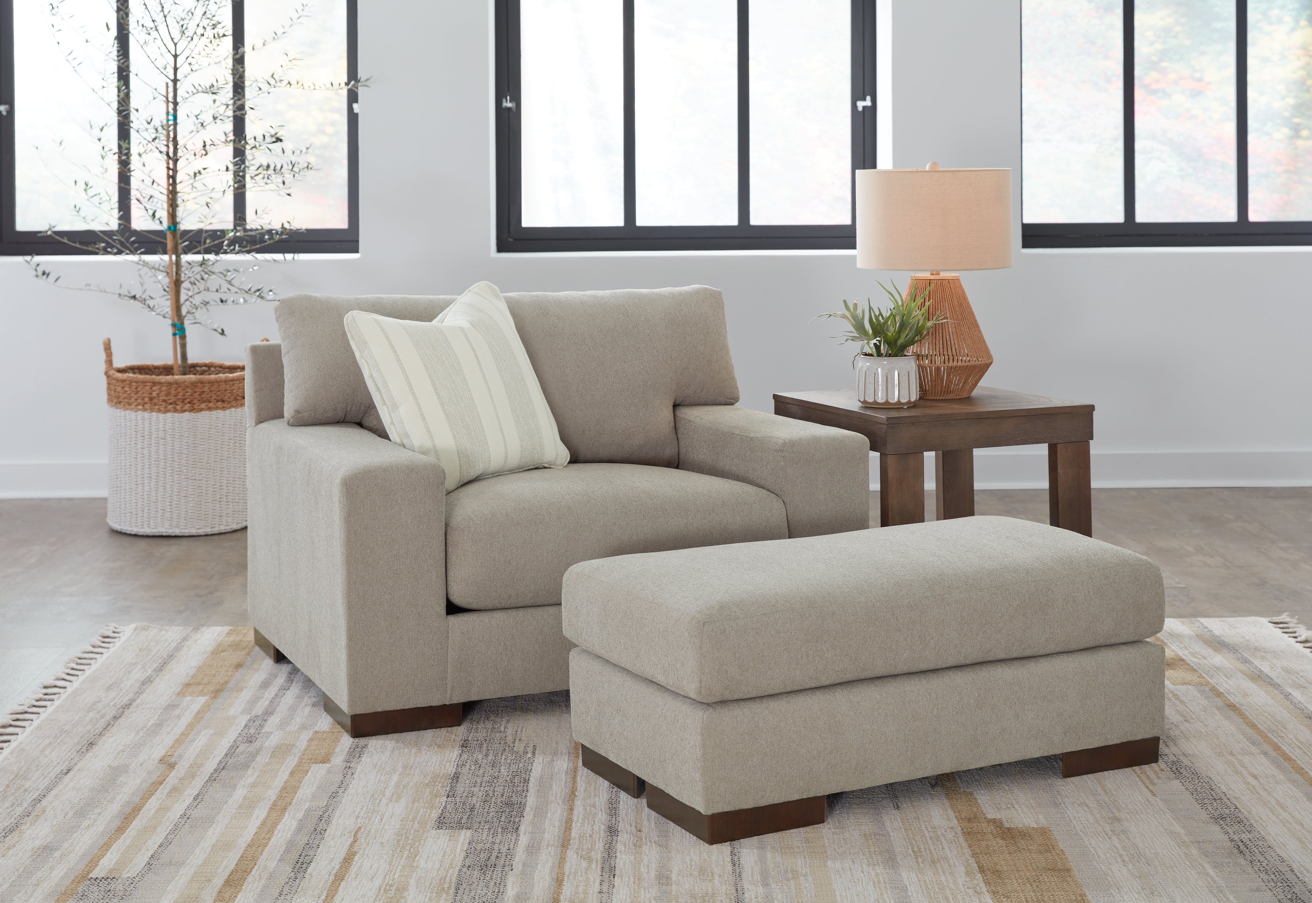Maggie 2 Sofas, Chair and Ottoman