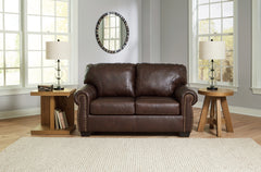 Best Deals Furniture - Ashley Furniture - Colleton Loveseat - Loveseat / Dark Brown - 5210735