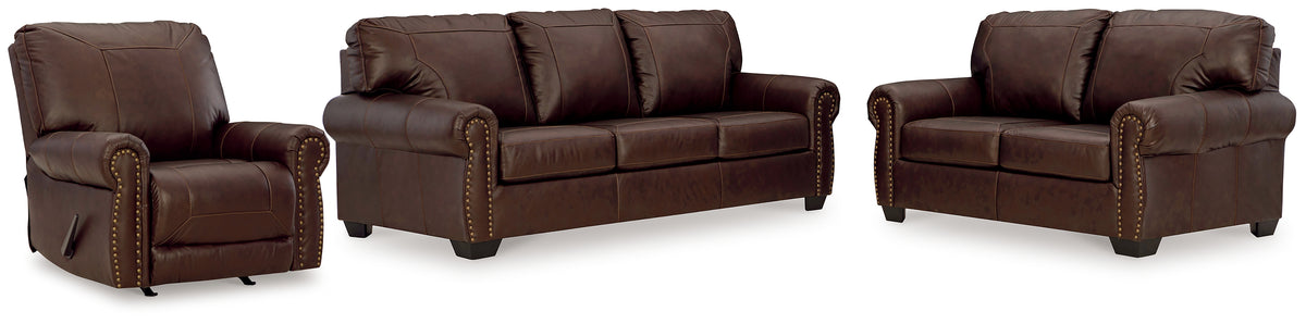 Best Deals Furniture - Ashley Furniture - Colleton Sofa, Loveseat and Recliner - Sofa, Loveseat and Recliner - 52107U3