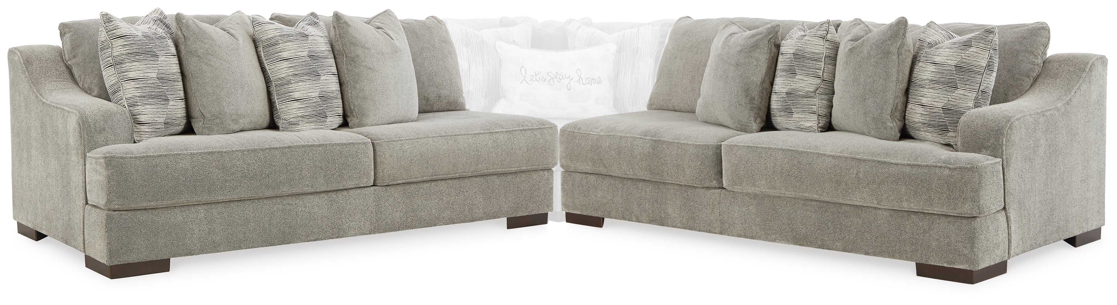 Best Deals Furniture - Ashley Furniture - Bayless 2-Piece Sectional - 2-Piece Sectional / Smoke - 52304U1