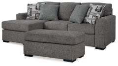 Best Deals Furniture - Ashley Furniture - Gardiner Sofa Chaise and Ottoman - Sofa Chaise and Ottoman - 52404U1
