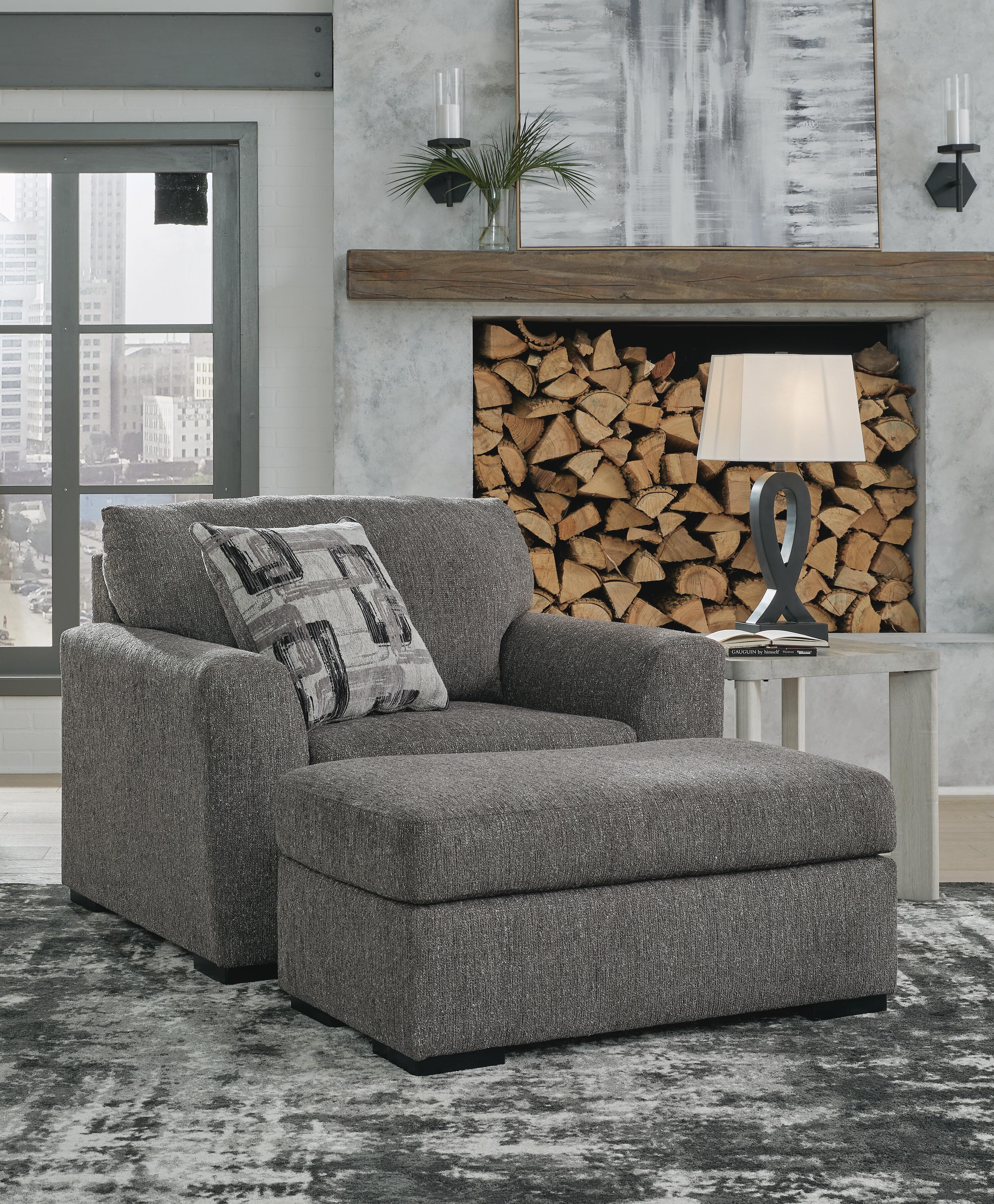 Best Deals Furniture - Ashley Furniture - Gardiner Oversized Chair and Ottoman - Oversized Chair and Ottoman - 52404U2