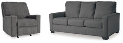 Best Deals Furniture - Ashley Furniture - Rannis Full Sofa Sleeper and Recliner - Full Sofa Sleeper and Recliner - 53602U1