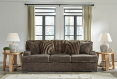 Best Deals Furniture - Ashley Furniture - Aylesworth Sofa - Sofa / Chocolate - 5370238