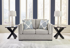 Best Deals Furniture - Ashley Furniture - Evansley Loveseat - Loveseat / Navy - 5450235