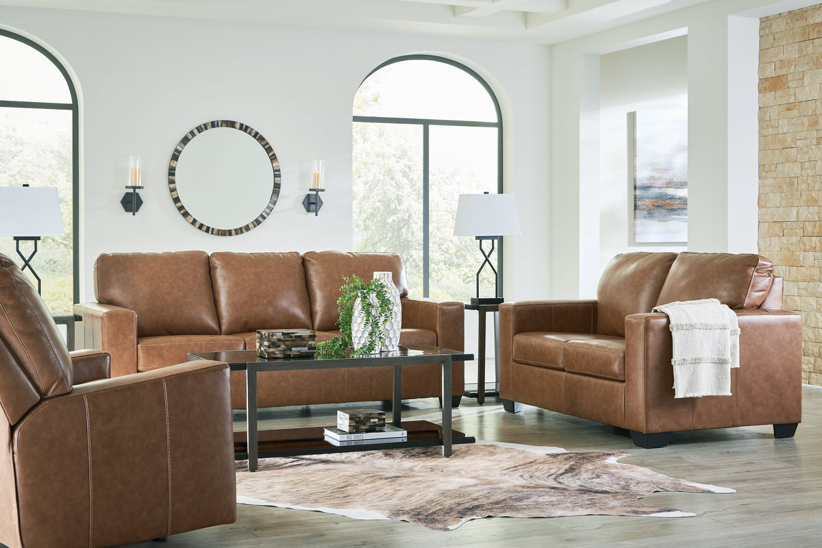 Best Deals Furniture - Ashley Furniture - Bolsena Sofa, Loveseat and Recliner - Sofa, Loveseat and Recliner - 55603U2