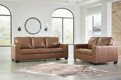 Best Deals Furniture - Ashley Furniture - Bolsena Sofa and Loveseat - Sofa and Loveseat / Caramel - 55603U1