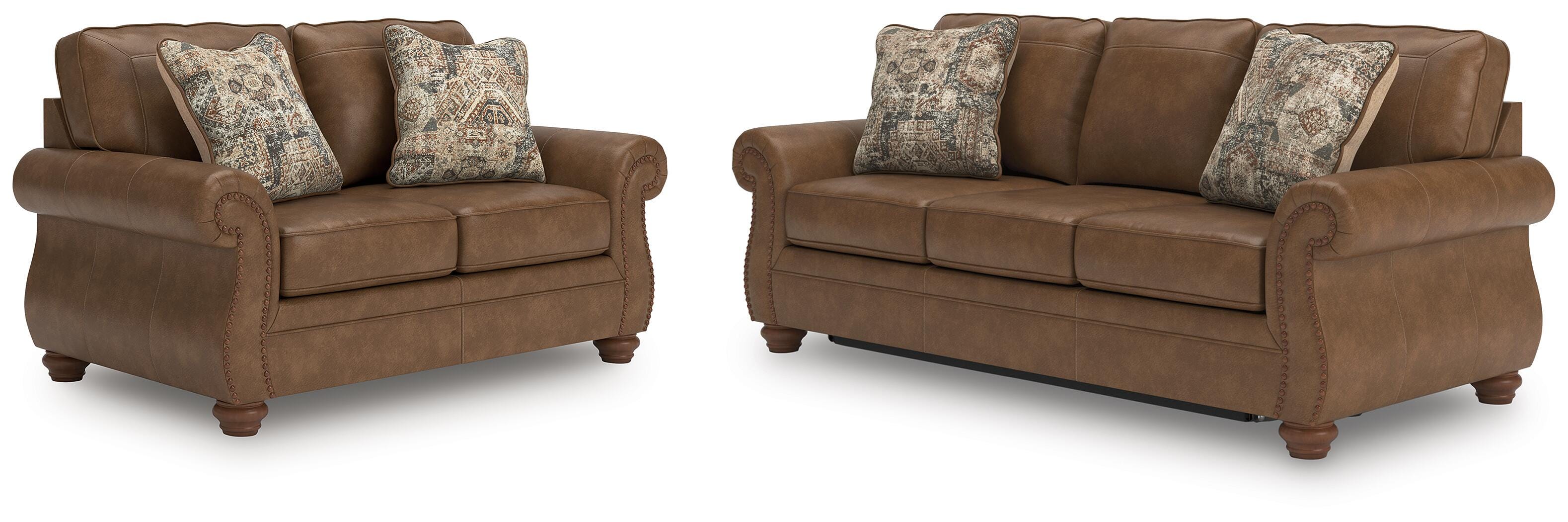Best Deals Furniture - Ashley Furniture - Chasemore Queen Sofa Sleeper and Loveseat - Queen Sofa Sleeper and Loveseat - 55902U3