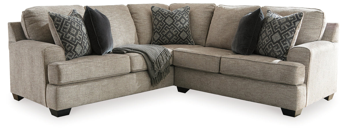 Best Deals Furniture - Ashley Furniture - Bovarian 2-Piece Sectional - LAF 2-Piece Sectional / Stone - 56103S3