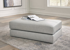 Best Deals Furniture - Ashley Furniture - Amiata Oversized Accent Ottoman - Oversized Accent Ottoman / Glacier - 5740408