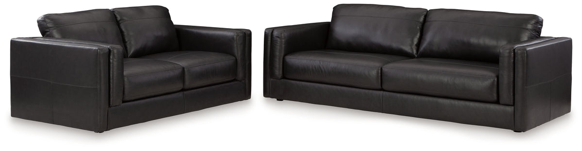 Best Deals Furniture - Ashley Furniture - Amiata Sofa and Loveseat - Sofa and Loveseat - 57405U1