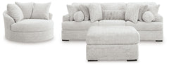 Best Deals Furniture - Ashley Furniture - Cuddle Plush 3-Piece Sectional, Chair and Ottoman - 3-Piece Sectional, Chair and Ottoman - PC59106U1
