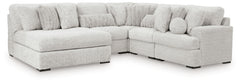 Best Deals Furniture - Ashley Furniture - Cuddle Plush 5-Piece Sectional with Chaise - 5-Piece Sectional with Chaise - PC59106S11