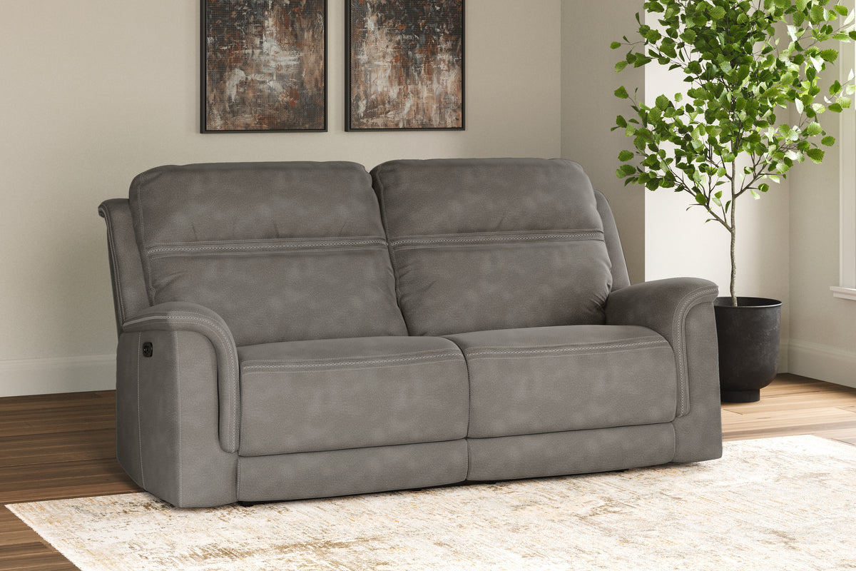Best Deals Furniture - Ashley Furniture - Next-Gen DuraPella Power Reclining Sofa - 2 Seat PWR REC Sofa ADJ HDREST - 5930147