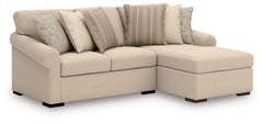 Best Deals Furniture - Ashley Furniture - LadyMae Sectional - 2-Piece Sectional with Chaise / Twill - 59404S2
