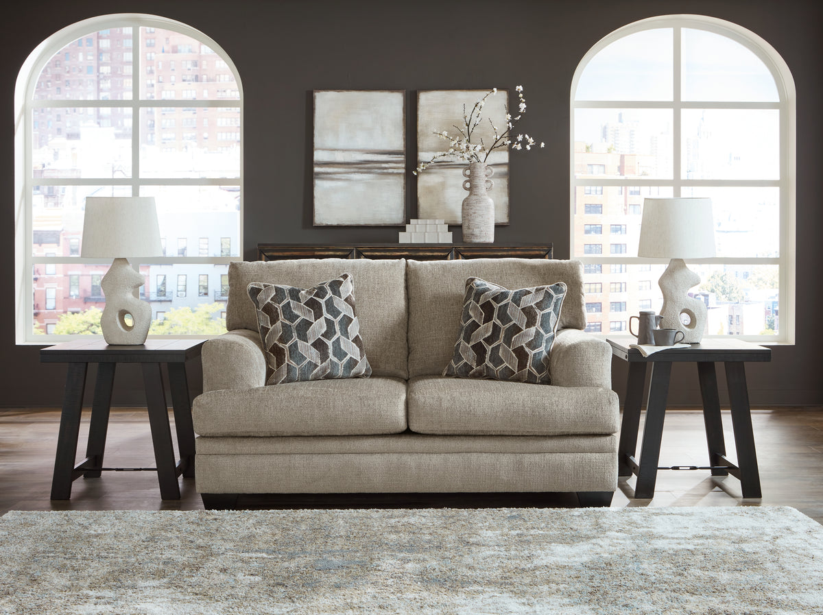 Best Deals Furniture - Ashley Furniture - Stonemeade Loveseat - Loveseat / Nutmeg - 5950535