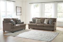 Best Deals Furniture - Ashley Furniture - Stonemeade Sofa and Loveseat - Sofa and Loveseat / Nutmeg - 59505U1