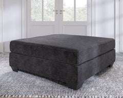 Best Deals Furniture - Ashley Furniture - Lavernett Oversized Accent Ottoman - Oversized Accent Ottoman / Charcoal - 5960308