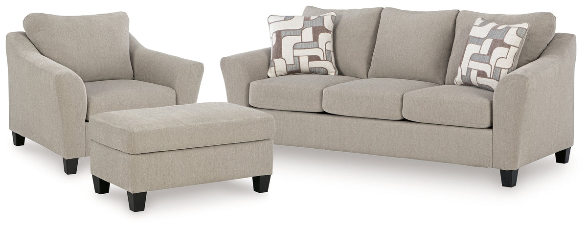 Best Deals Furniture - Ashley Furniture - Willarae Sofa, Oversized Chair and Ottoman - Sofa, Oversized Chair and Ottoman - 59803U2