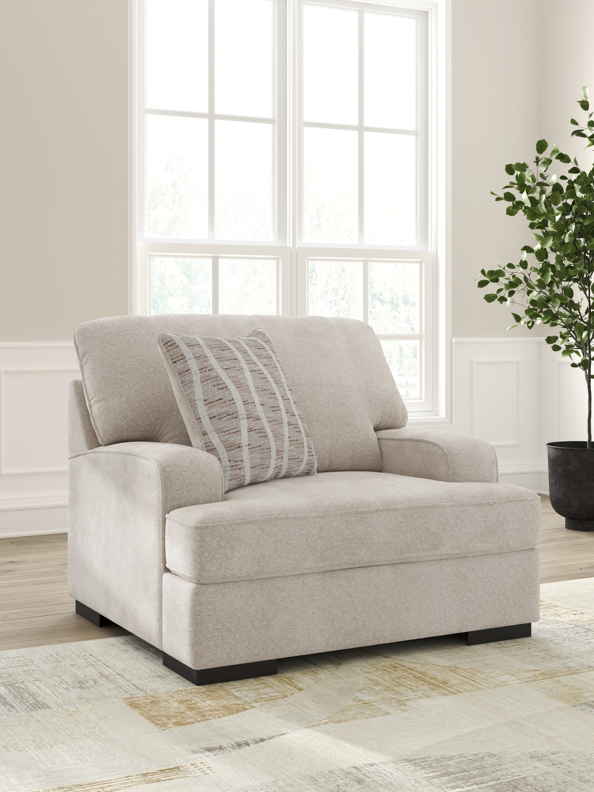 Best Deals Furniture - Ashley Furniture - High Profile Oversized Chair - Chair and a Half - 5990223