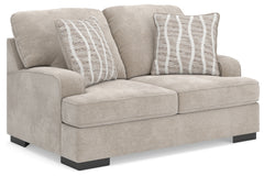 Best Deals Furniture - Ashley Furniture - High Profile Living Room - Loveseat / Taupe - 5990235