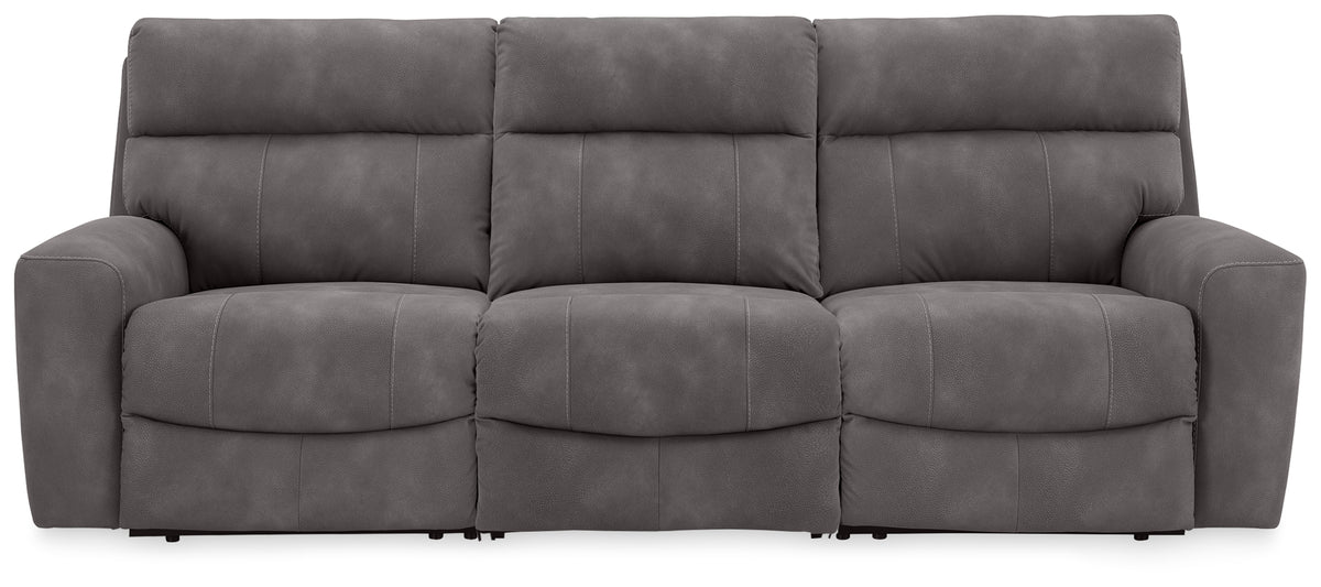 Best Deals Furniture - Ashley Furniture - Next-Gen Durapella 3-Piece Power Reclining Sectional - 3-Piece Power Reclining Sectional - 61003S9
