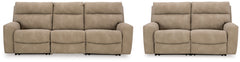 Best Deals Furniture - Ashley Furniture - Next-Gen Durapella 3-Piece Sectional Sofa and 2-Piece Sectional Loveseat - 3-Piece Sectional Sofa and 2-Piece Sectional Loveseat - 61004S9