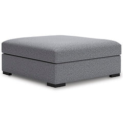 Best Deals Furniture - Ashley Furniture - Bealton Oversized Accent Ottoman - Oversized Accent Ottoman / Salt and Pepper - 6130508