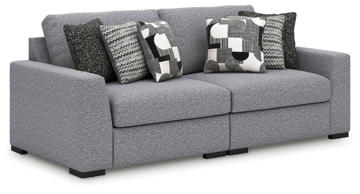 Best Deals Furniture - Ashley Furniture - Bealton 2-Piece Sectional - RAF 2-Piece Sectional / Salt and Pepper - 61305S1