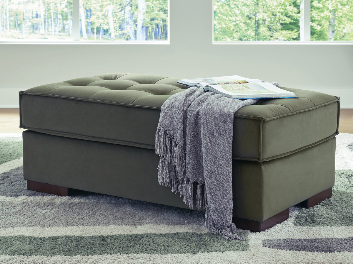 Best Deals Furniture - Ashley Furniture - Caspian-Town Oversized Accent Ottoman - Oversized Accent Ottoman / Olive - PC6170208