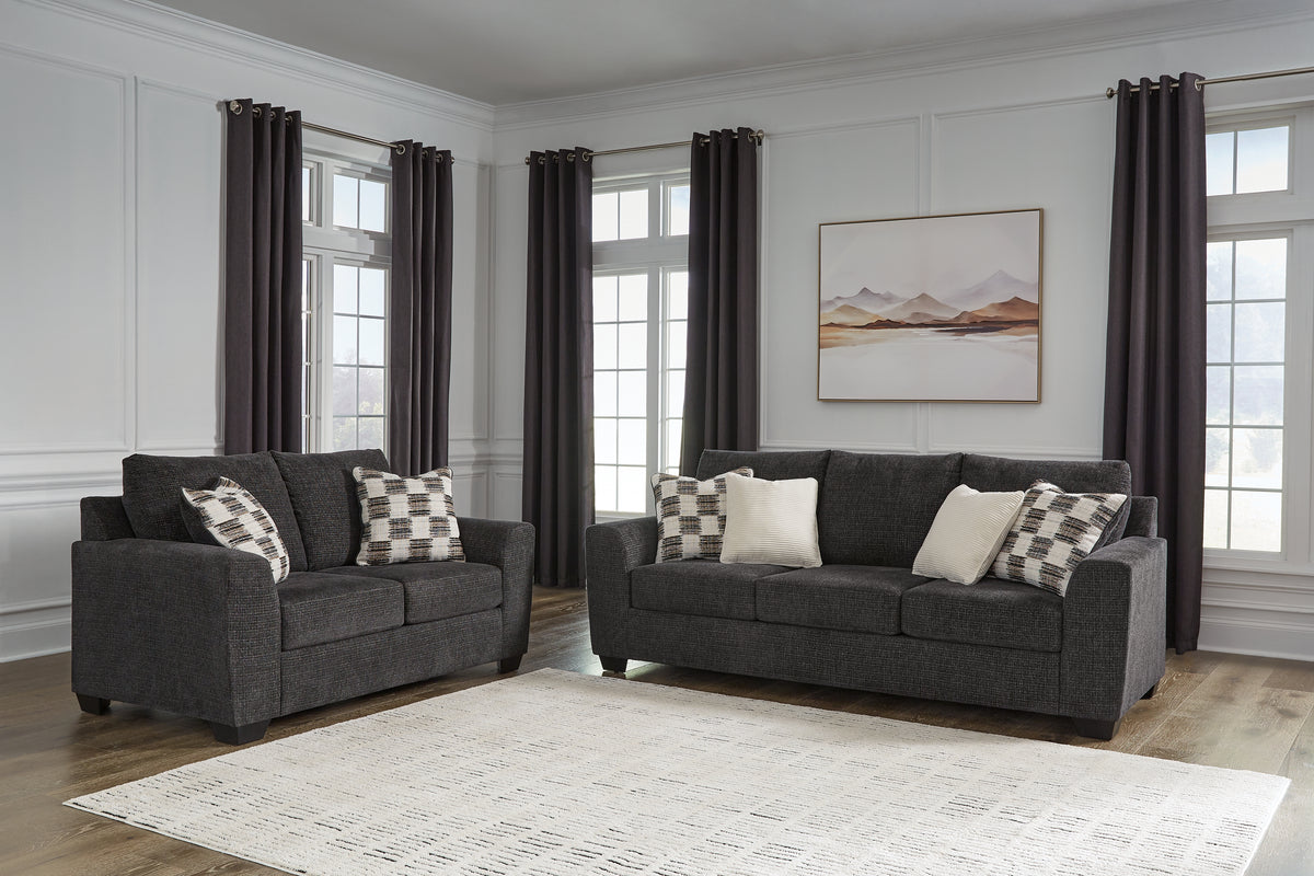 Best Deals Furniture - Ashley Furniture - Loreo Sofa and Loveseat - Sofa and Loveseat - 63101U1