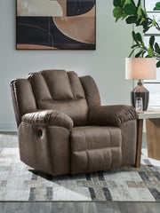 Best Deals Furniture - Ashley Furniture - Lowilla Recliner - Rocker Recliner / Driftwood - PC6450625