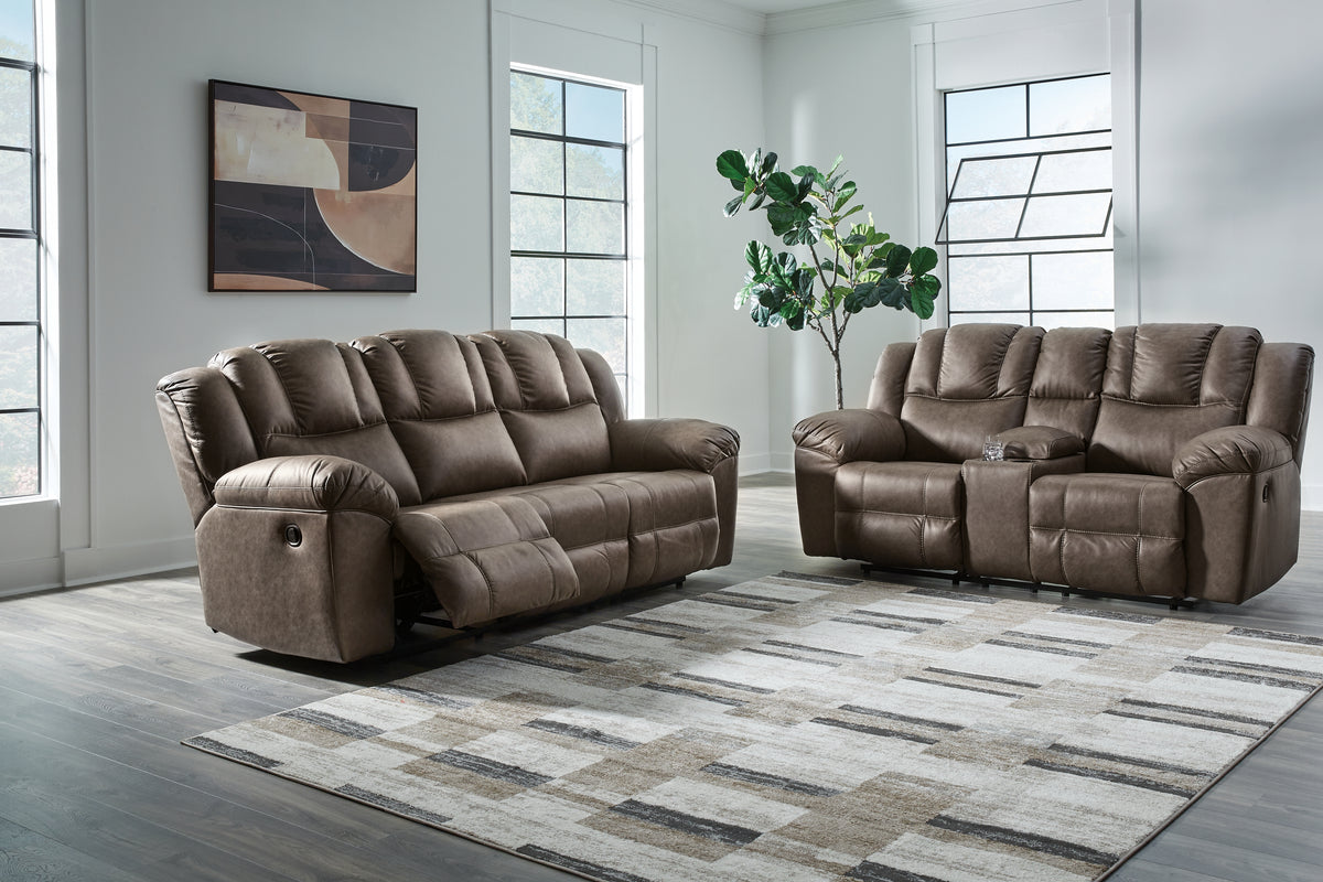 Best Deals Furniture - Ashley Furniture - Lowilla Reclining Sofa and Loveseat - Reclining Sofa and Loveseat - PC64506U1