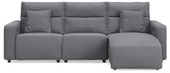 Best Deals Furniture - Ashley Furniture - Modmax II 3-Piece Reclining Sofa Chaise - 3-Piece Reclining Sofa Chaise - 65906S22