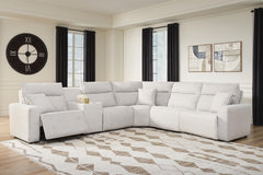 Best Deals Furniture - Ashley Furniture - Modmax II 6-Piece Power Reclining Sectional with Console - 6-Piece Power Reclining Sectional with Console - 65907S10