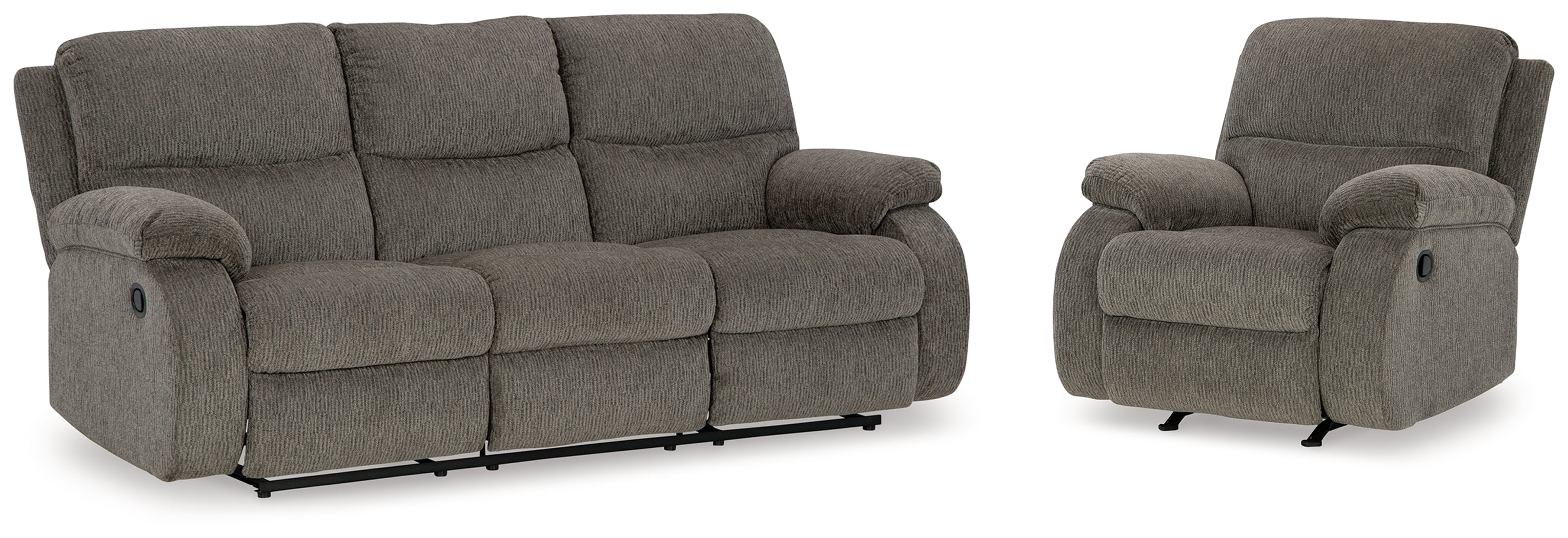 Best Deals Furniture - Ashley Furniture - Scranto Reclining Sofa and Recliner - Reclining Sofa and Recliner - 66502U4