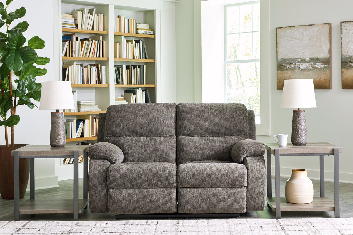 Best Deals Furniture - Ashley Furniture - Scranto Reclining Loveseat - Reclining Loveseat / Brindle - 6650286