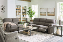 Best Deals Furniture - Ashley Furniture - Scranto Reclining Sofa, Loveseat and Recliner - Reclining Sofa, Loveseat and Recliner - 66502U3