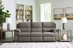Best Deals Furniture - Ashley Furniture - Scranto Reclining Sofa - Reclining Sofa / Brindle - 6650288