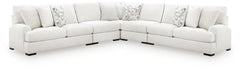 Best Deals Furniture - Ashley Furniture - Misty-Lakes 5-Piece Sectional - RAF 5-Piece Sectional - PC66906S6