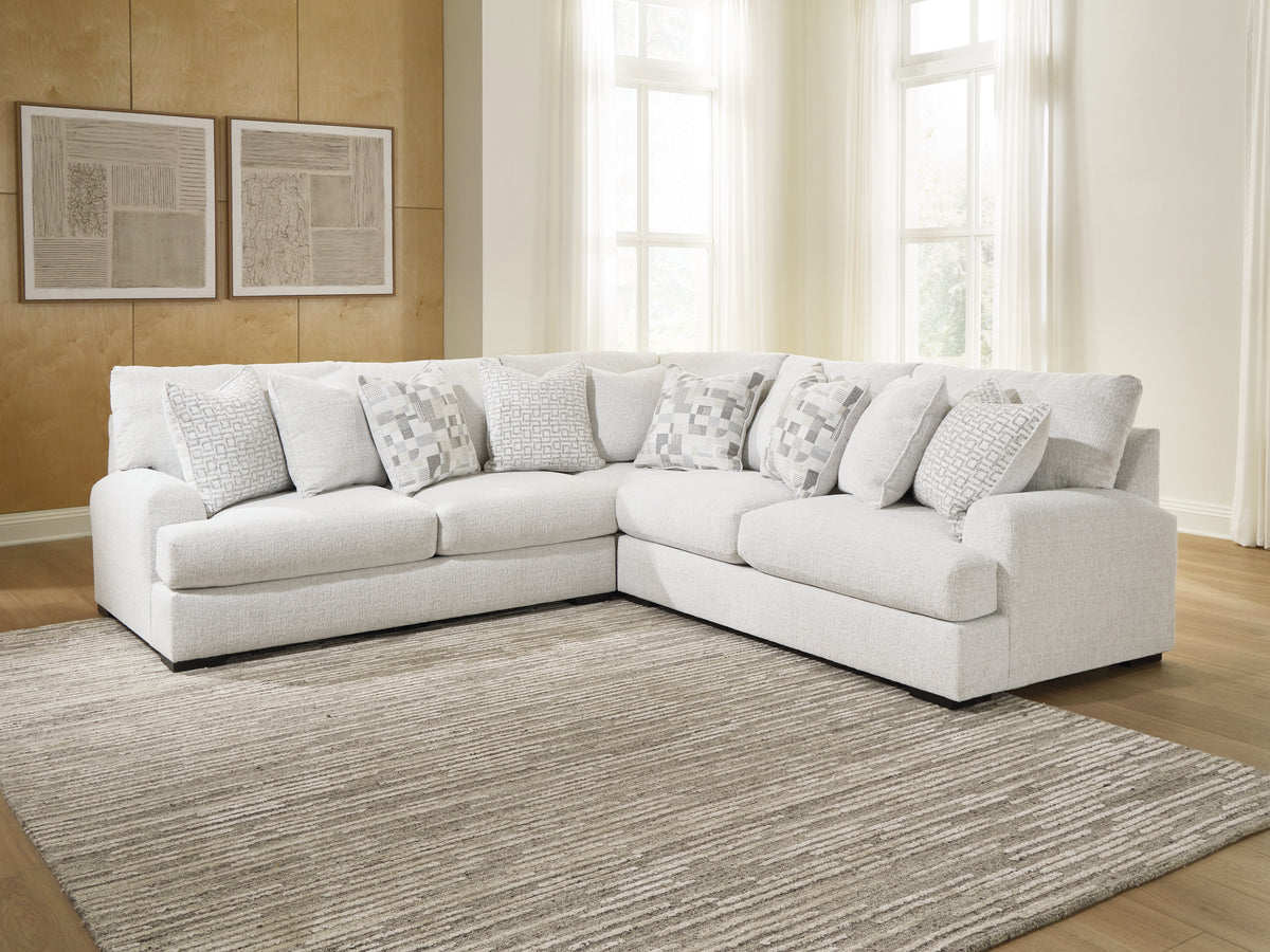 Best Deals Furniture - Ashley Furniture - Misty-Lakes 3-Piece Sectional - 3-Piece Sectional - PC66906S4