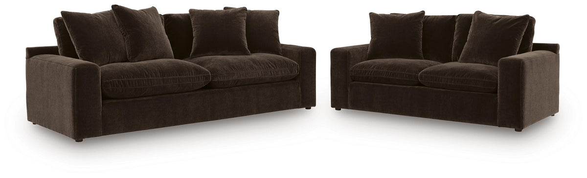 Best Deals Furniture - Ashley Furniture - Maxton Heights Sofa and Loveseat - Sofa and Loveseat - 67807U1