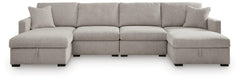 ModMax Luxe 4-Piece Double Storage Chaise Sectional