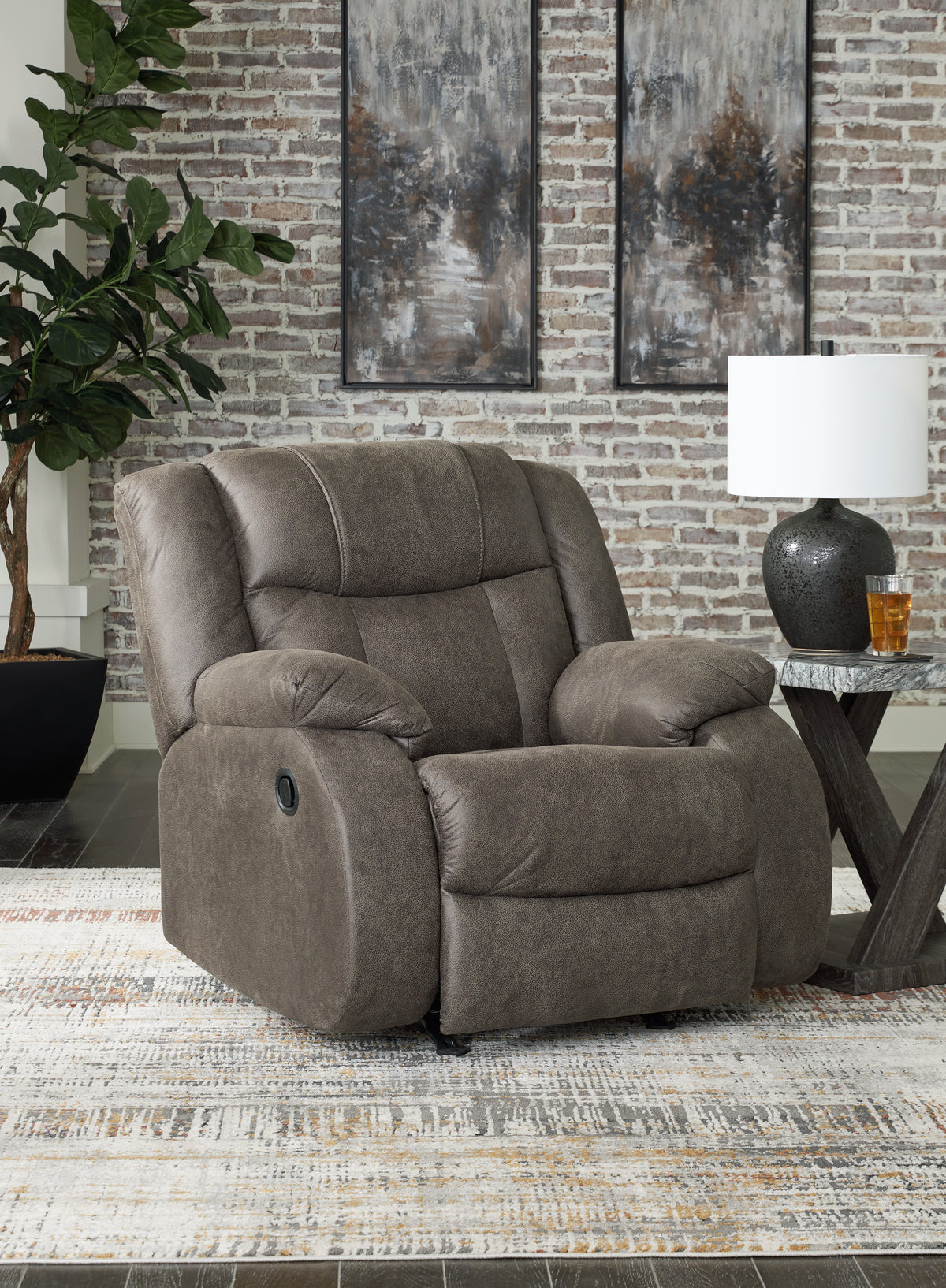 Best Deals Furniture - Ashley Furniture - First Base Recliner - Rocker Recliner - 6880425
