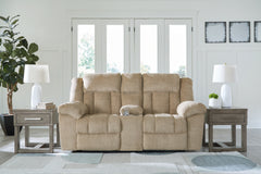 Best Deals Furniture - Ashley Furniture - Tip-Off Power Reclining Loveseat - PWR REC Loveseat/CON/ADJ HDRST / Slate - 6930418