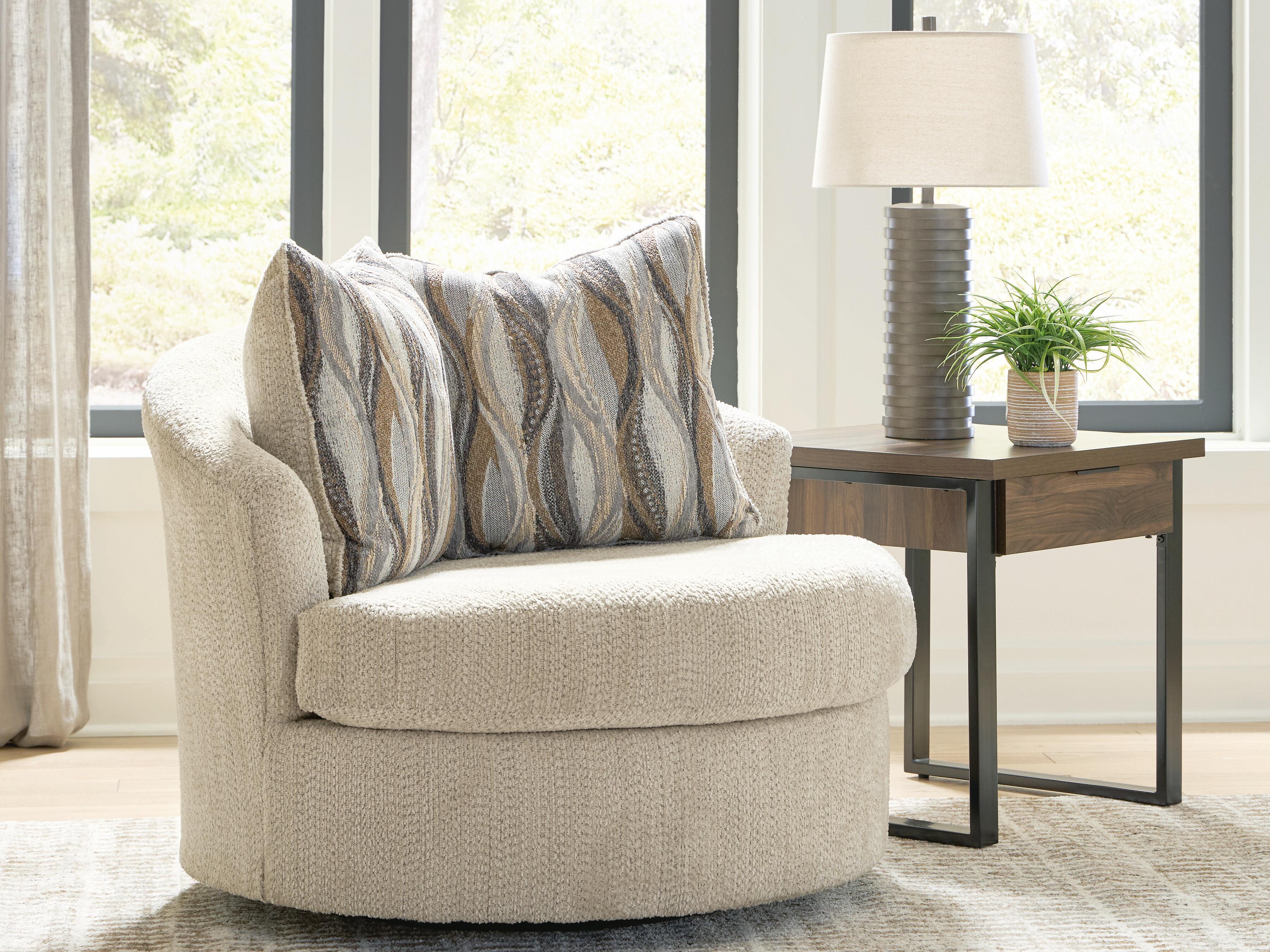 Best Deals Furniture - Ashley Furniture - Lofwood Swivel Accent Chair - Swivel Accent Chair - PC6960544