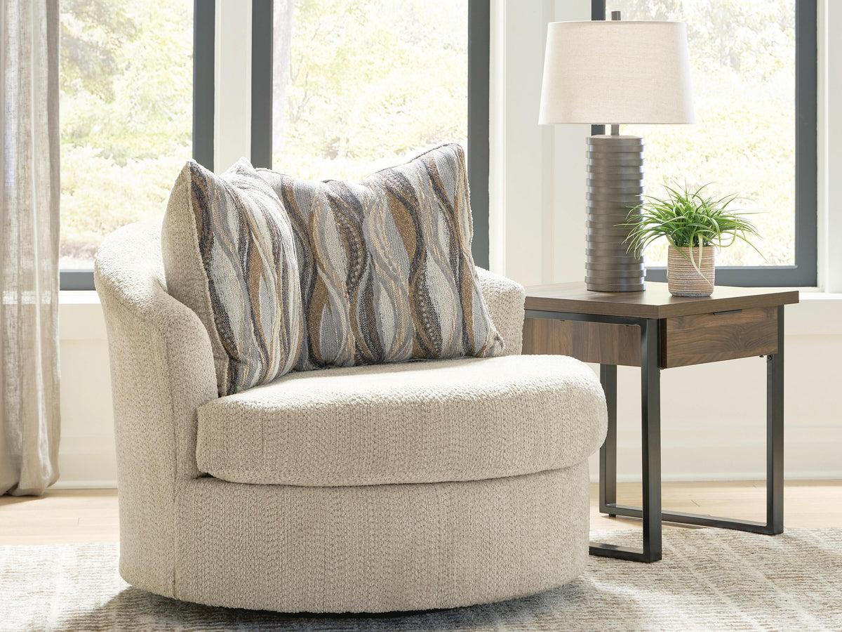 Best Deals Furniture - Ashley Furniture - Lofwood Swivel Accent Chair - Swivel Accent Chair - PC6960544