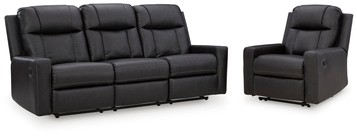 Best Deals Furniture - Ashley Furniture - Mackmenville Reclining Sofa and Recliner - Reclining Sofa and Recliner - 74713U2