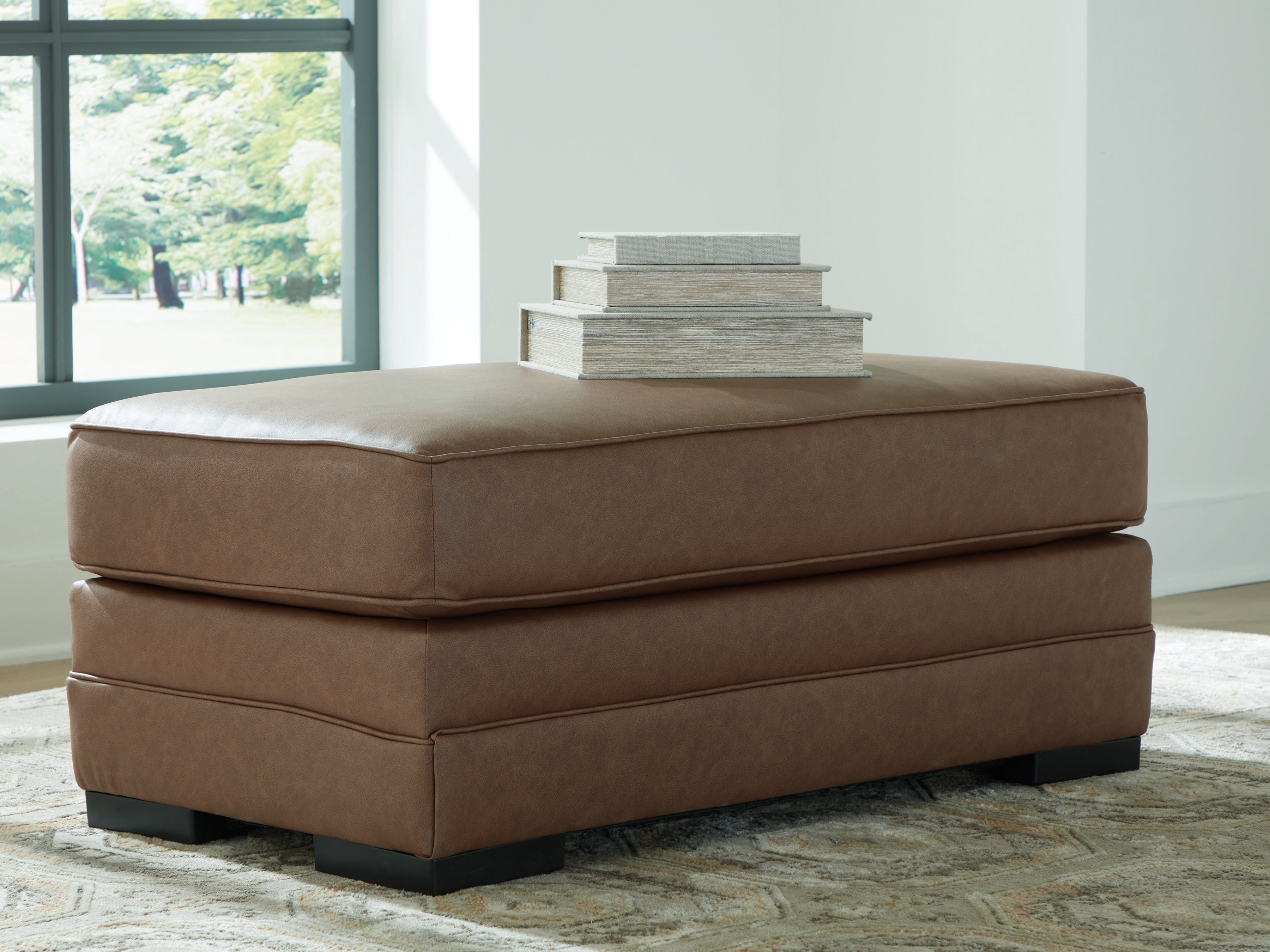 Best Deals Furniture - Ashley Furniture - VillaCourt Living Room - Ottoman / Caramel - 7490914