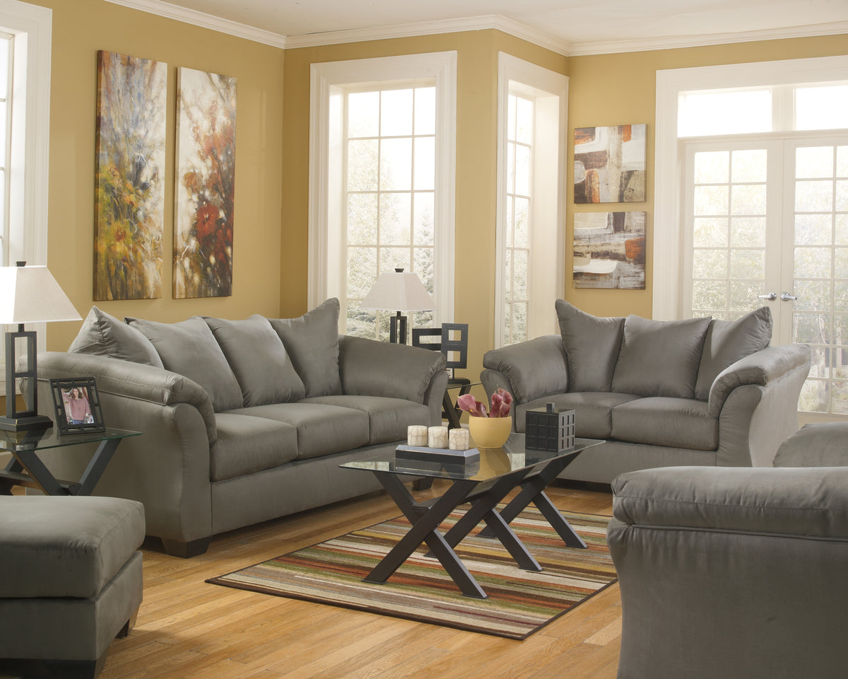 Best Deals Furniture - Ashley Furniture - Darcy Sofa, Loveseat, Chair and Ottoman - Sofa, Loveseat, Chair and Ottoman - 75005U9